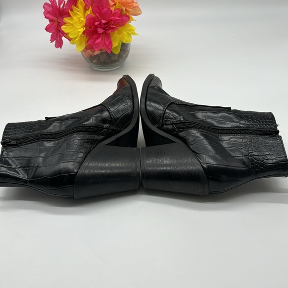 ASOS Black Point Ankle Boot Size 5 BAB6646K - Picture 6 of 10